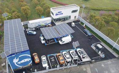 光伏+儲能 新能源汽車將駛入“陽光充電”新時代